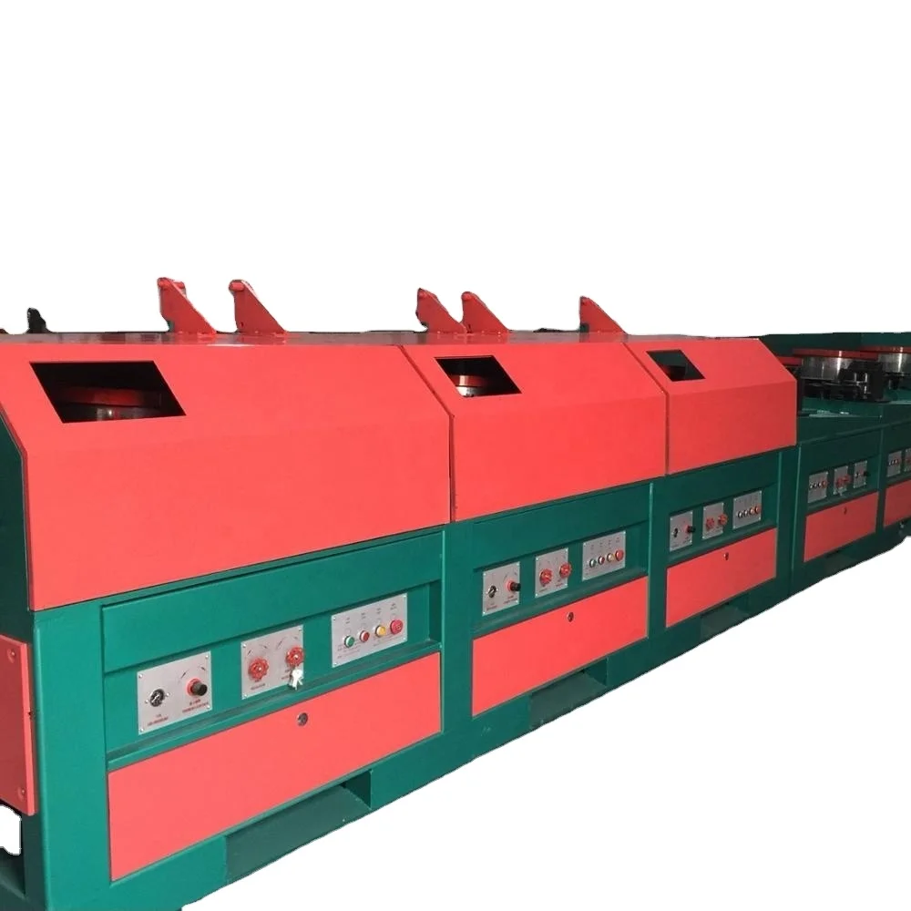 Copper free welding wire/Carbon Steel Wire Dry Type  Straight Line Wire Drawing Machine