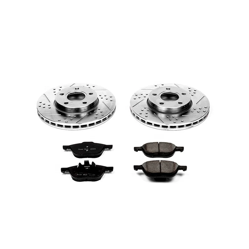 U.S.top rated 312627180 D1044 POWERSTOP Front Brake Kit Pad and Disc Brake System Assembly K5976 for volvo S40 V40