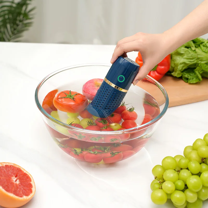 Customize Mini Kitchen Wireless Charging  Fruit and Vegetable Washing Machines  Portable Clean Machine Vegetable Washing Machine