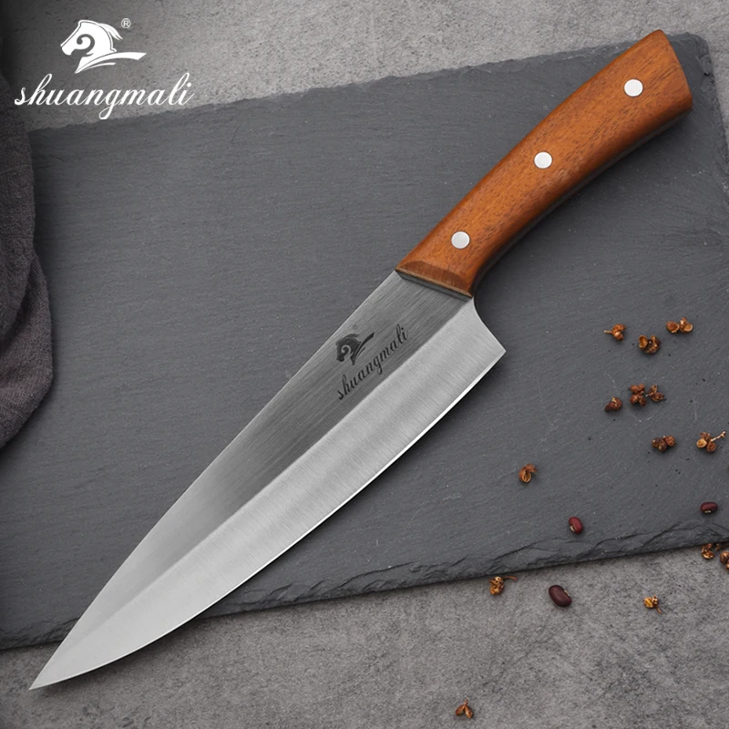 4Cr13 Stainless Steel Chef Kitchen Cleaver Butcher Knife