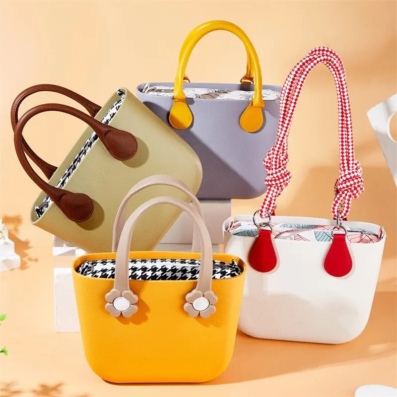 Silicone Waterproof Beach Bag Out Large Summer Female EVA Basket Women Outdoor Travel Totes Bag