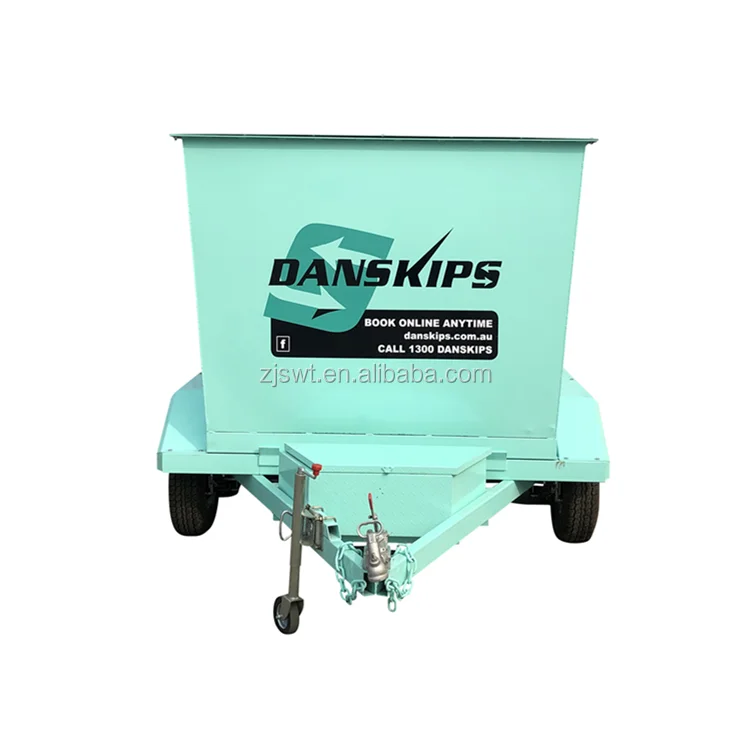 Hydraulic Bins Tipper Bin Trailers Mini-Dumpster
