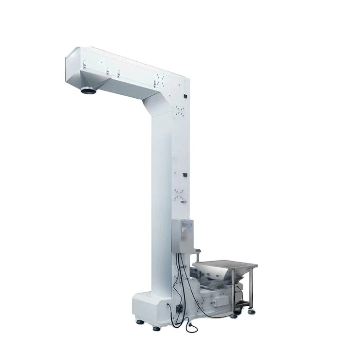 Flexible Packaging Bucket Conveyor Auto Feeder For Rice Nuts Granule CE