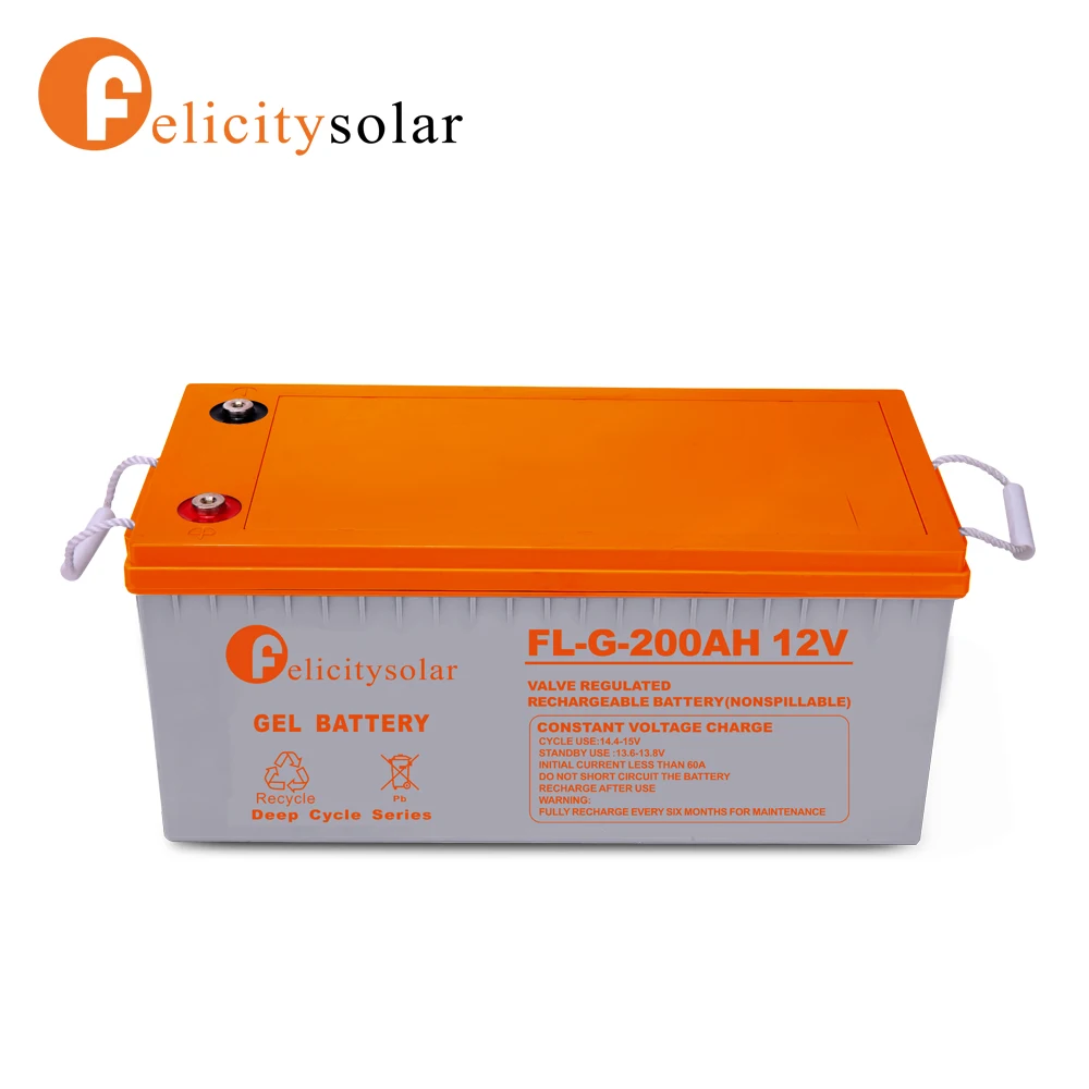 Solar system power battery 12V 200AH  GEL battery AGM battery
