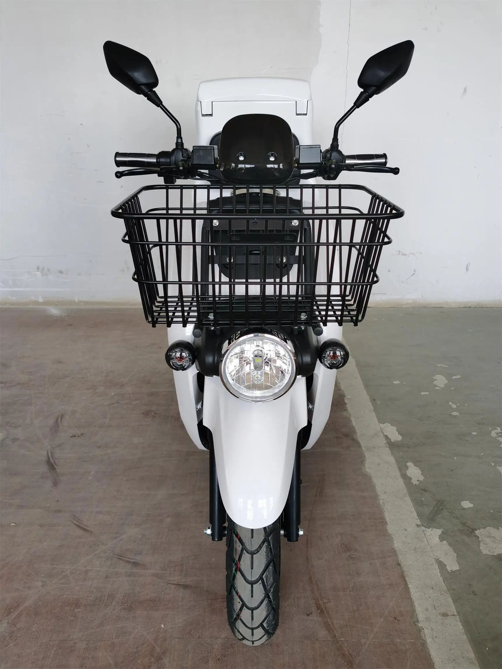 1500w 2000w Brushless Motor E Electric Powered Bike Moped Scooter with Rear Food Truck