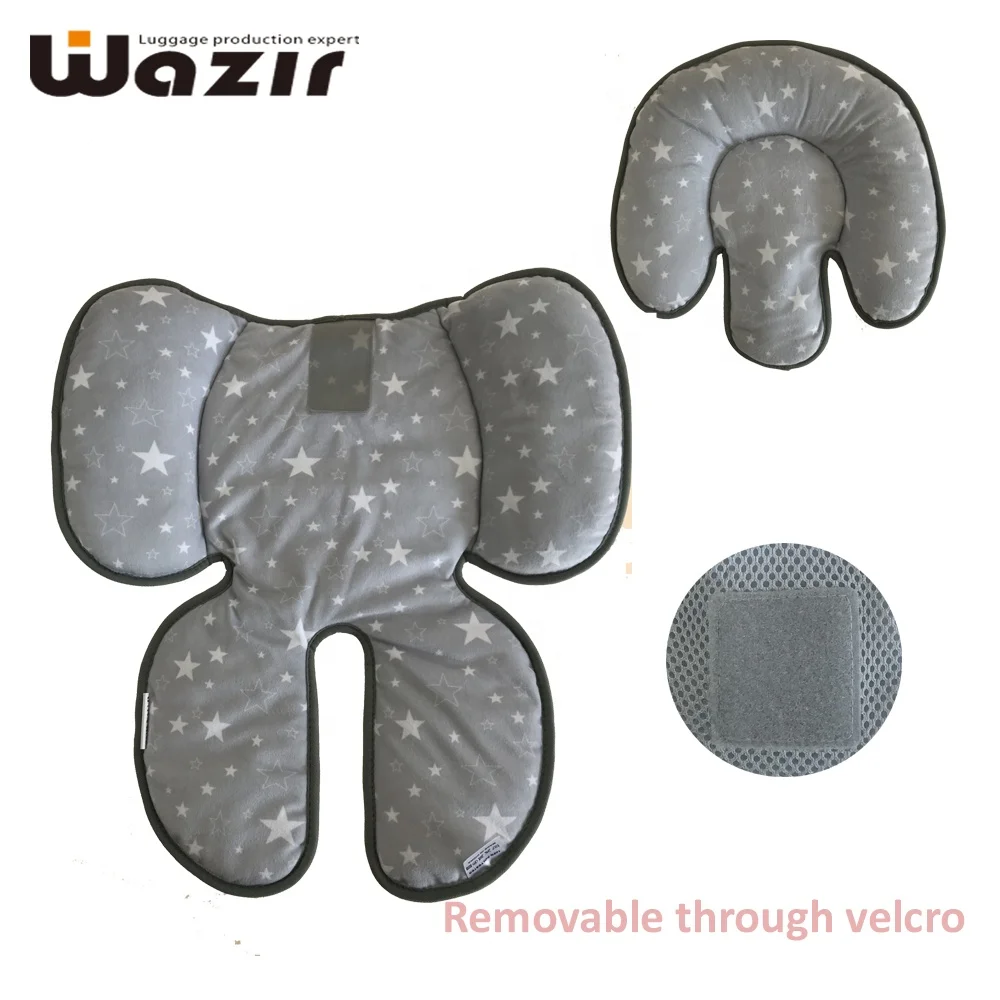 ND-6249-1 Baby stroller cushion infant to toddler head neck body cushion Kids Car Seat Complete Head and Body Support