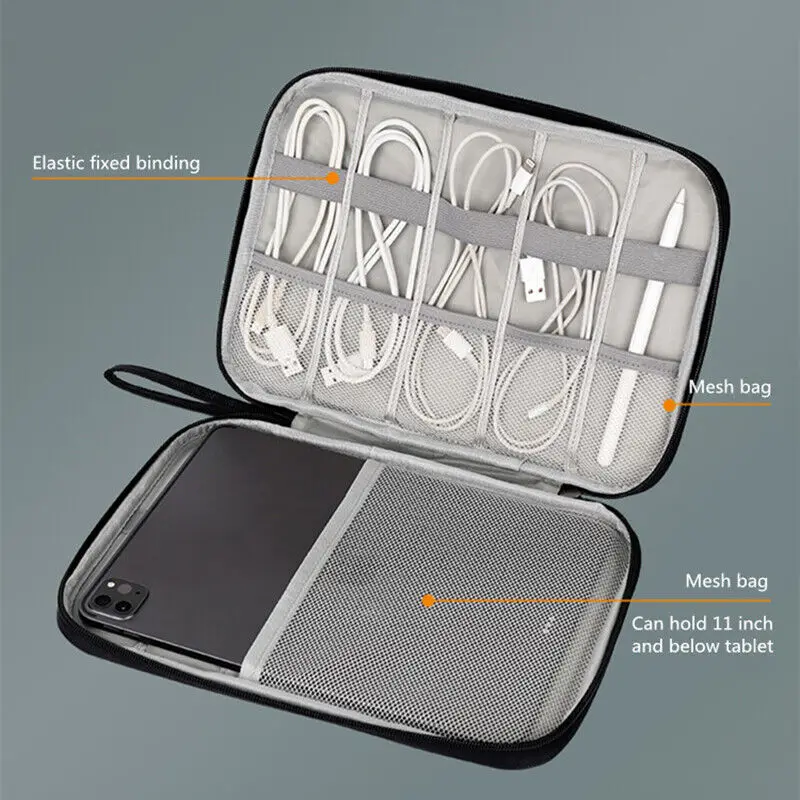 Portable Travel Electronic Digital Accessories Storage Pouch Bags for SD Card Case USB Flash Drive USB Flash Mini Tabletrive