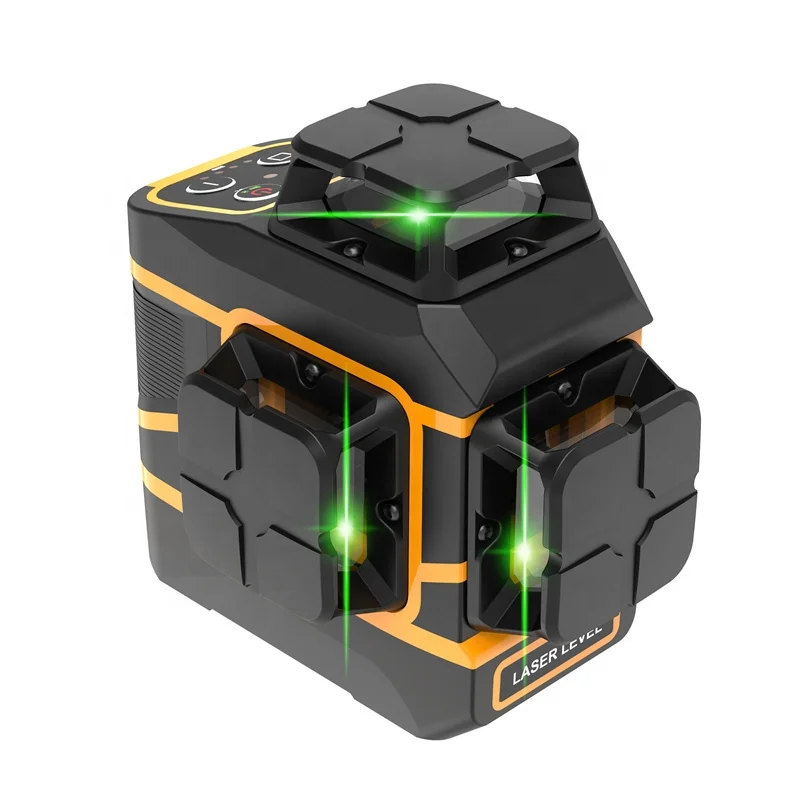 High Quality Degree Laser Level Green Automatic Portable 12 Lines Self-leveling Outdoor Indoor Laser Level
