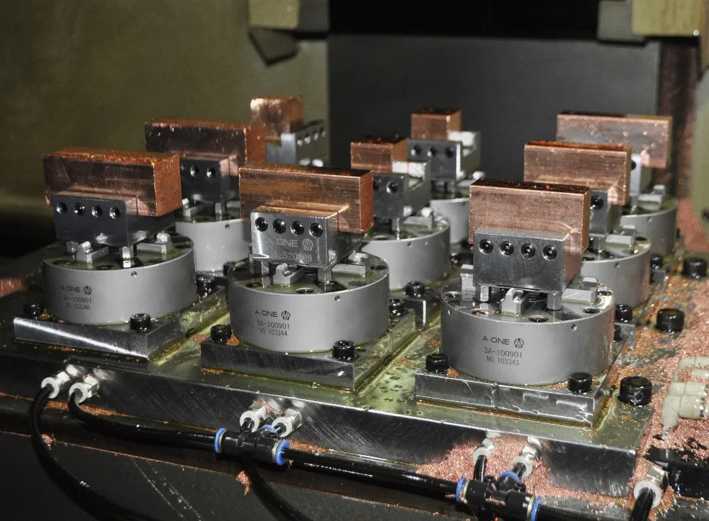 A-ONE ITS 4 jaw stainless steel lathe chuck with plate 100 P for EDM working table or spindle 3A-100901