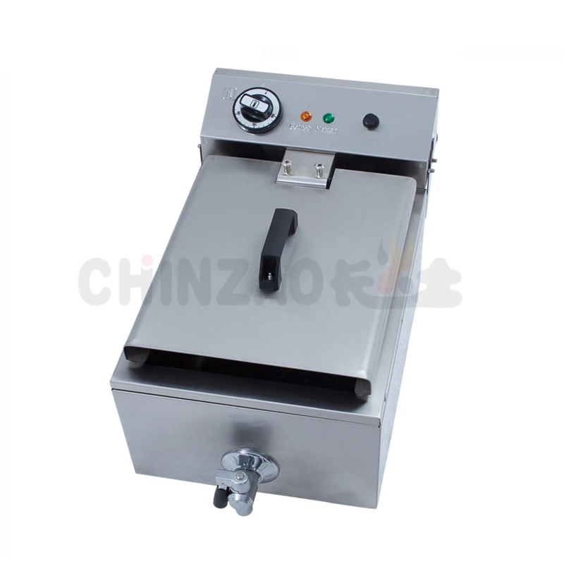 
Electric Stainless Steel Countertop Deep Fryer 