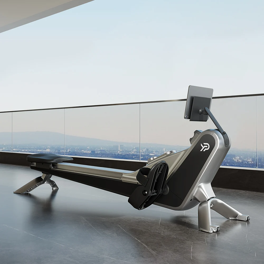 YPOO Electromagnetic control system smart rowing machine China row machine gym factory with YPOOFIT APP Rower