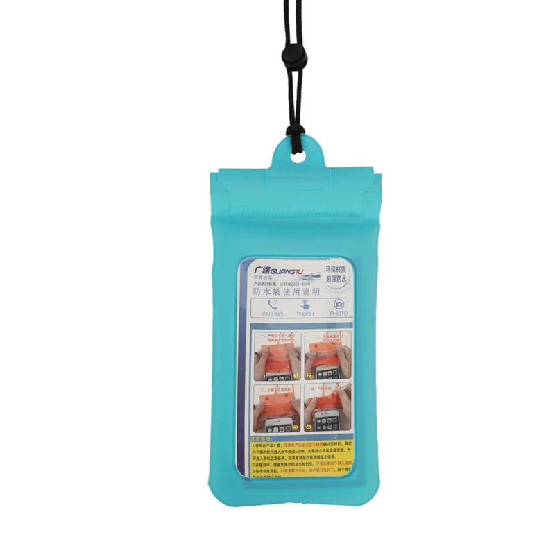 SINOTOP black friday deals 2022 sale yiwu wholesale hot sale multi-color clear universal mobile phone waterproof bag