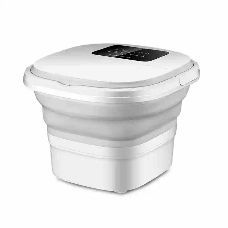 collapsible foot soaking bath basin  foot bath detox machine foldable foot bath massager