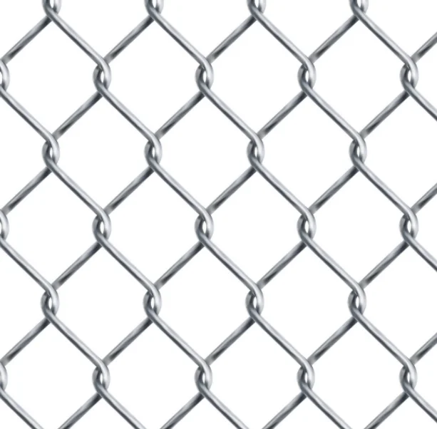 Hot Dipped Galvanized Cyclone Wire Mesh 8 ft PVC Coated Chain Link Fence Roll Metal Frame for Farm & Sport Fencing Accessories
