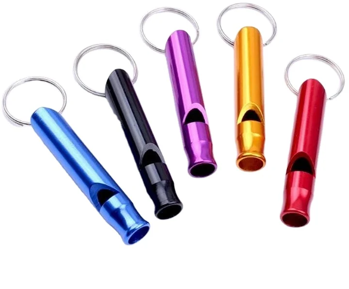 Outdoor Self defense Referee Whistle Keychain For Sale