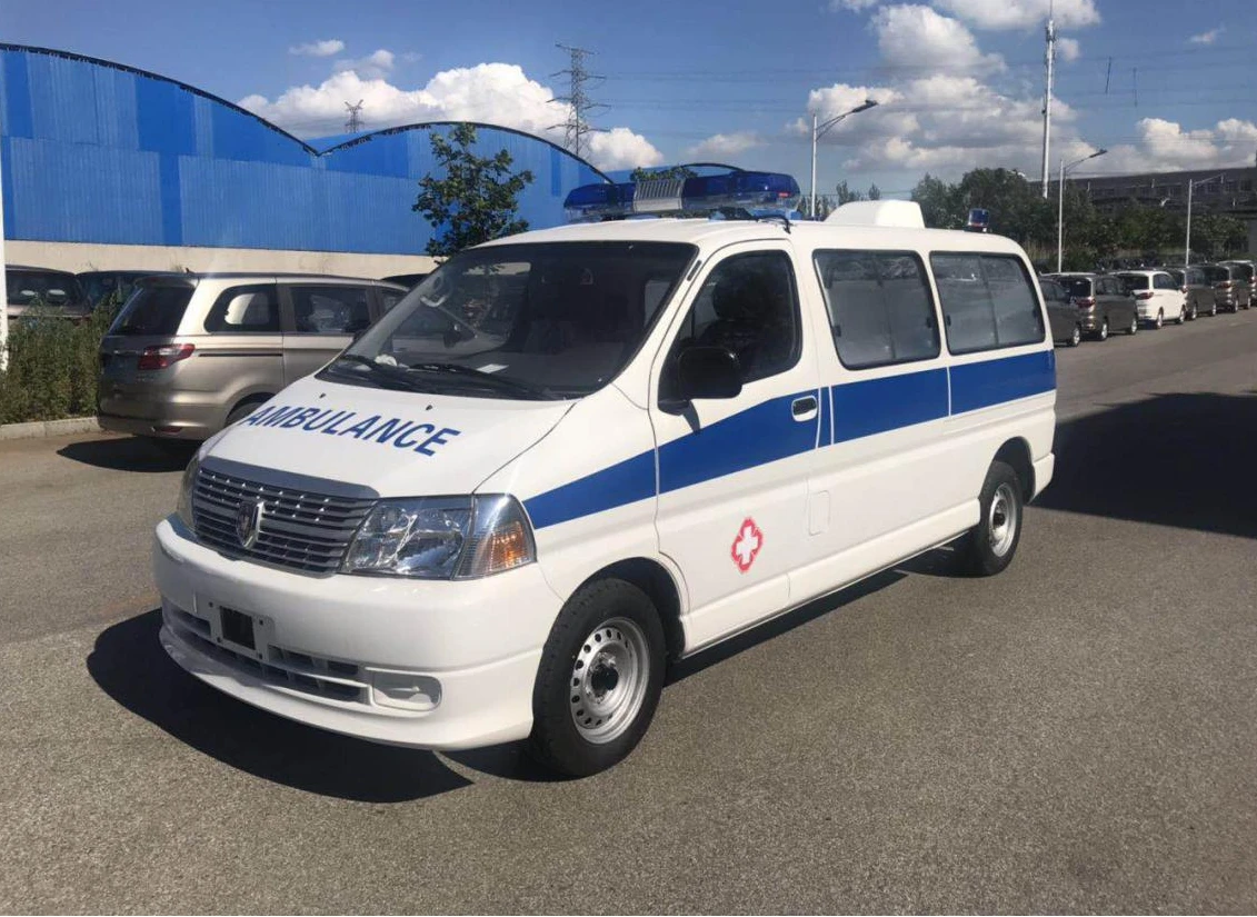 Jinbei Brand New Ambulance Vehicle Monitoring ambulance car