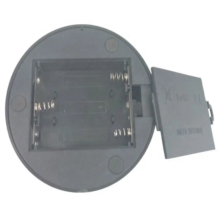 Black ABS AA Battery Powered with Remote Controller Acrylic 3D Led lamp base