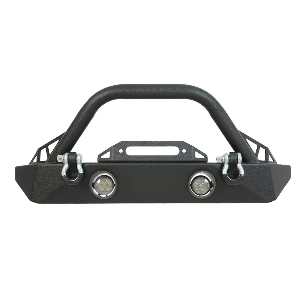 Sales Winch Bumper Guard Exterior Decoration Auto Spare Parts 4x4 Front Bumper Fit For Jeep Wrangler JK