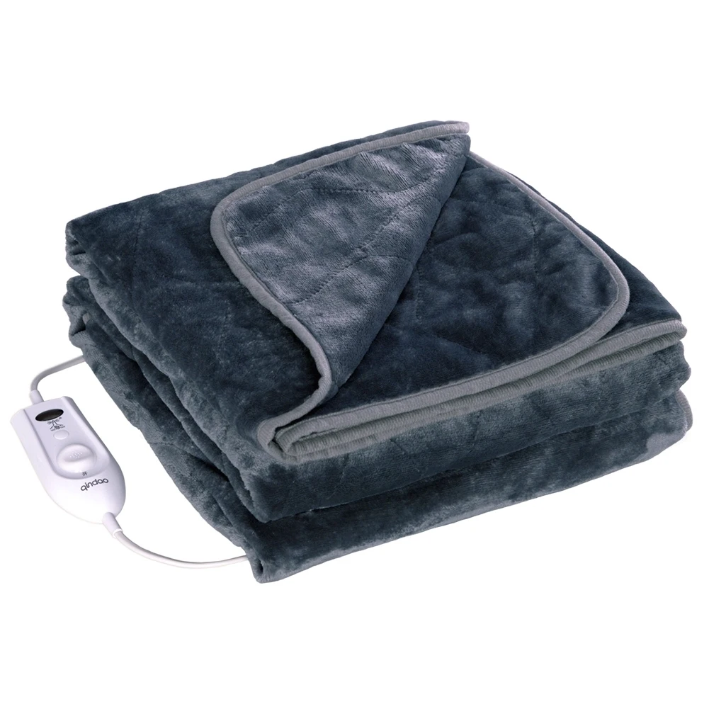Electric Heated Throw Over Blanket with ETL/CETL