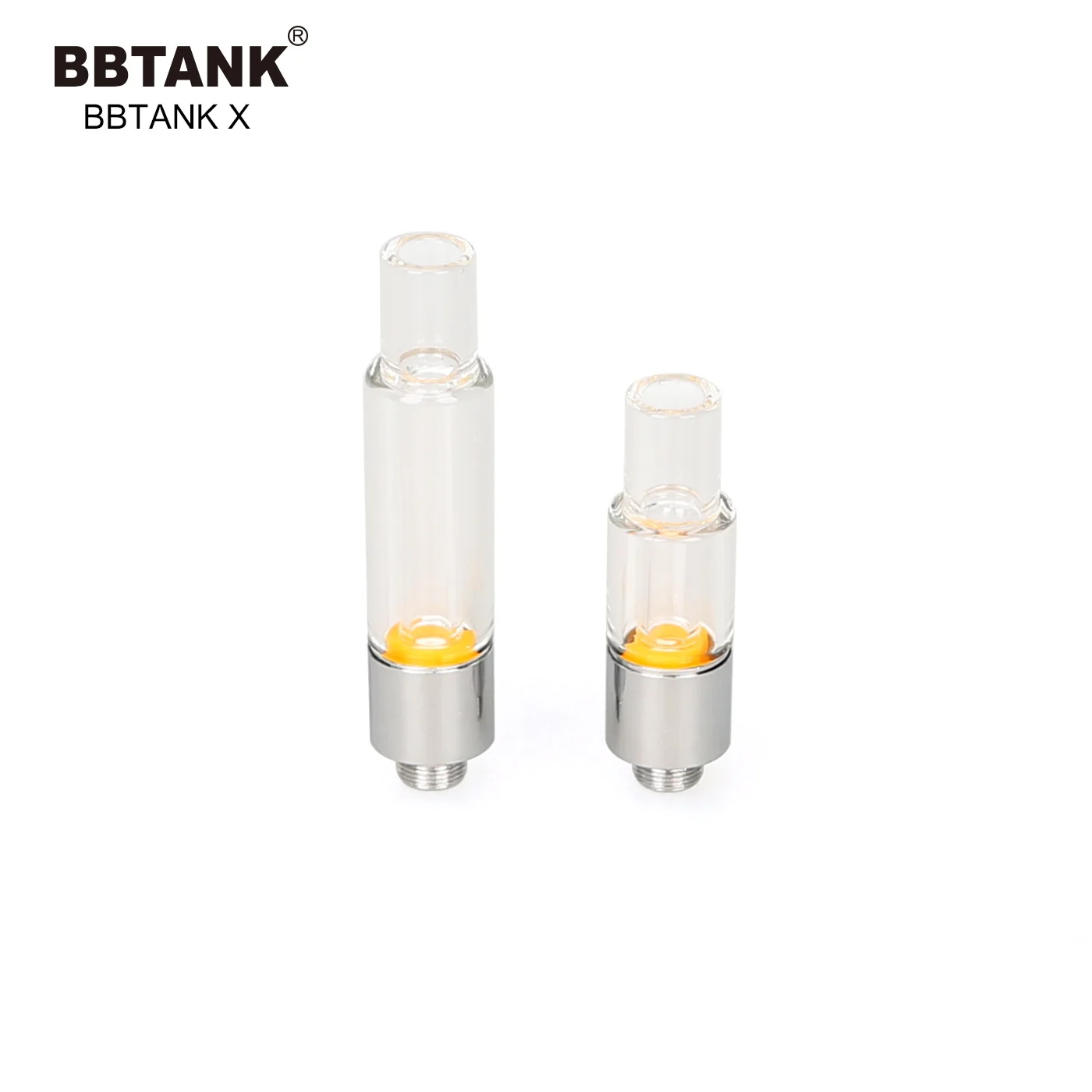  2021 новые стеклянные картриджи cbd bbtank x 1 мл 0 5 толстый масляный керамический картридж для вейпа аккумулятора с резьбой