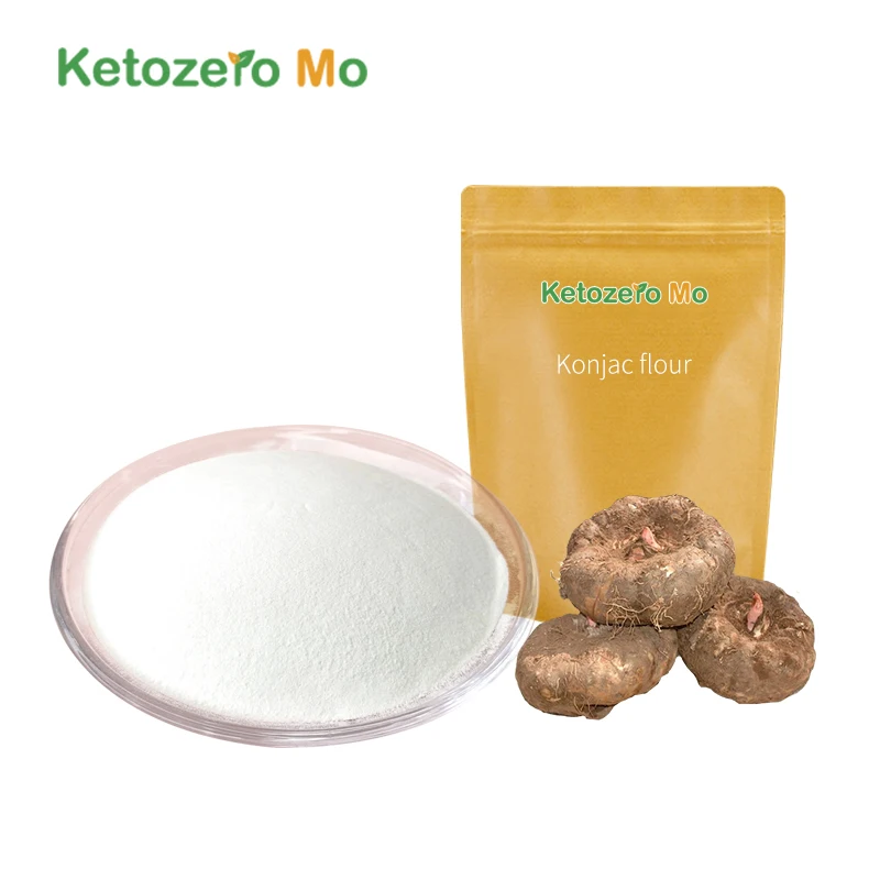 Ketozero Mo Wholesale Glucomannan Konnyaku Konjac Capsule Jelly Powder