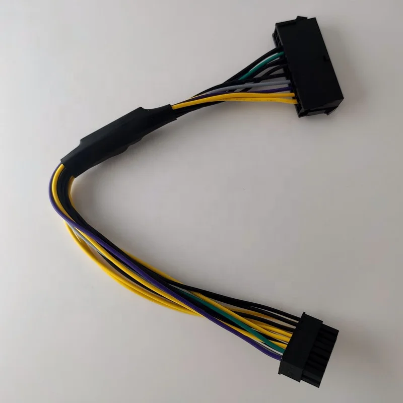  Новинка 2021 блок питания ATX с 24 Pin на 16 адаптер для материнской платы кабель 18AWG 30 см источника