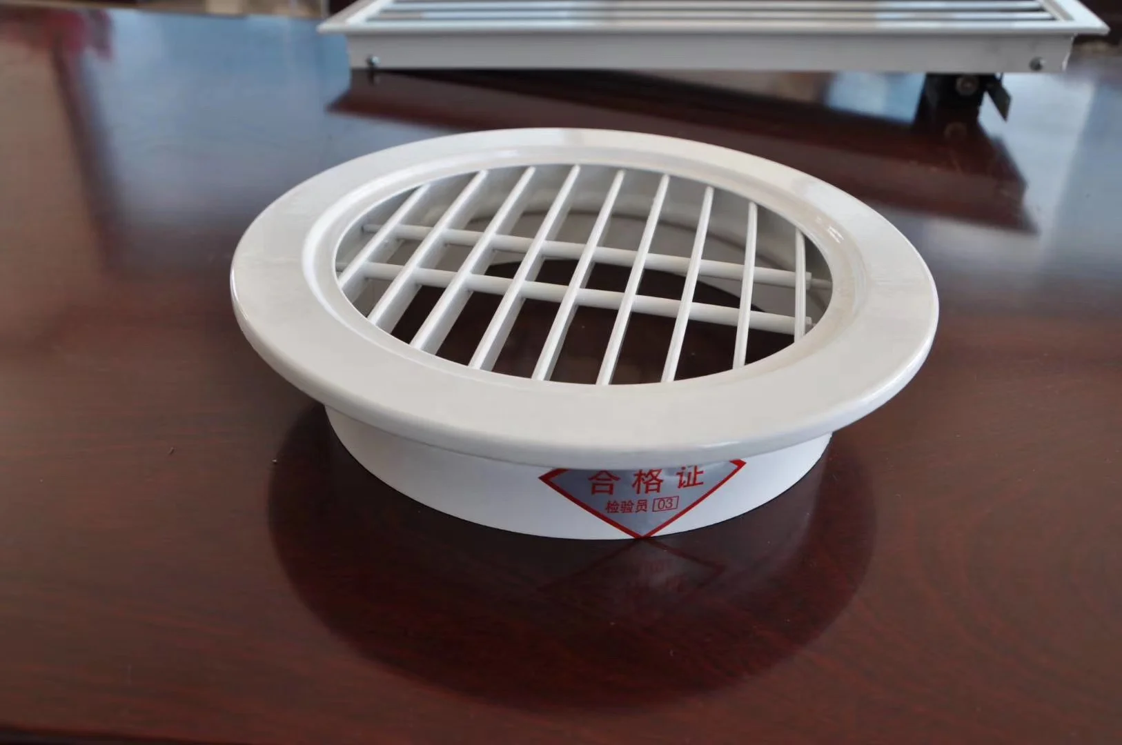 Wall and Floor Air Conditioner Round Air Grille Rain-proof Air Louvre