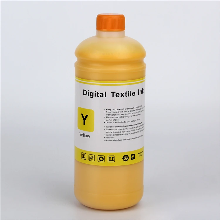 5 Colors DTG Water Based Digital Textile Printing Ink For Brother GT3 GT 381 GT3 GT-341 GT-361 GT-381 Printer On Cotton Fabric