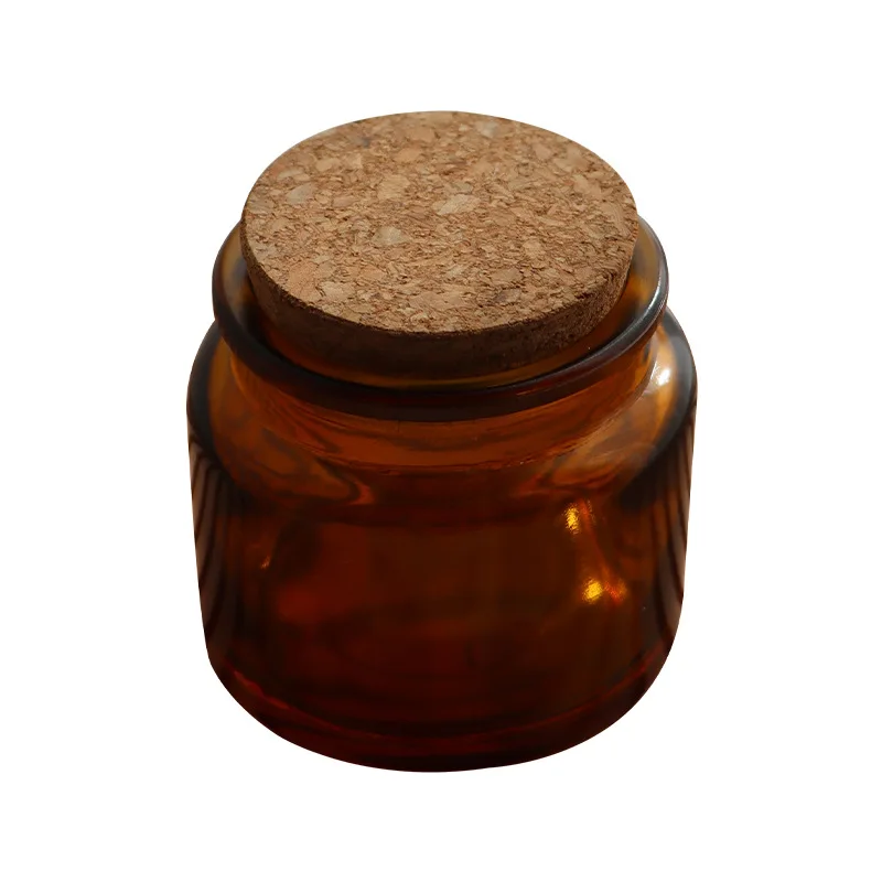 Manufacturer Directly Sell High Quality 100ml Candle Cup Candle Jars With Cork Lid