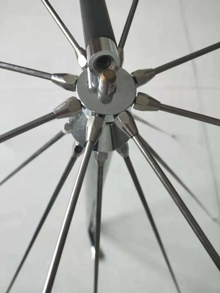New typd 5G Stainless steel material 65-3500MHz ultra wide band discone antenna TQJ-3500
