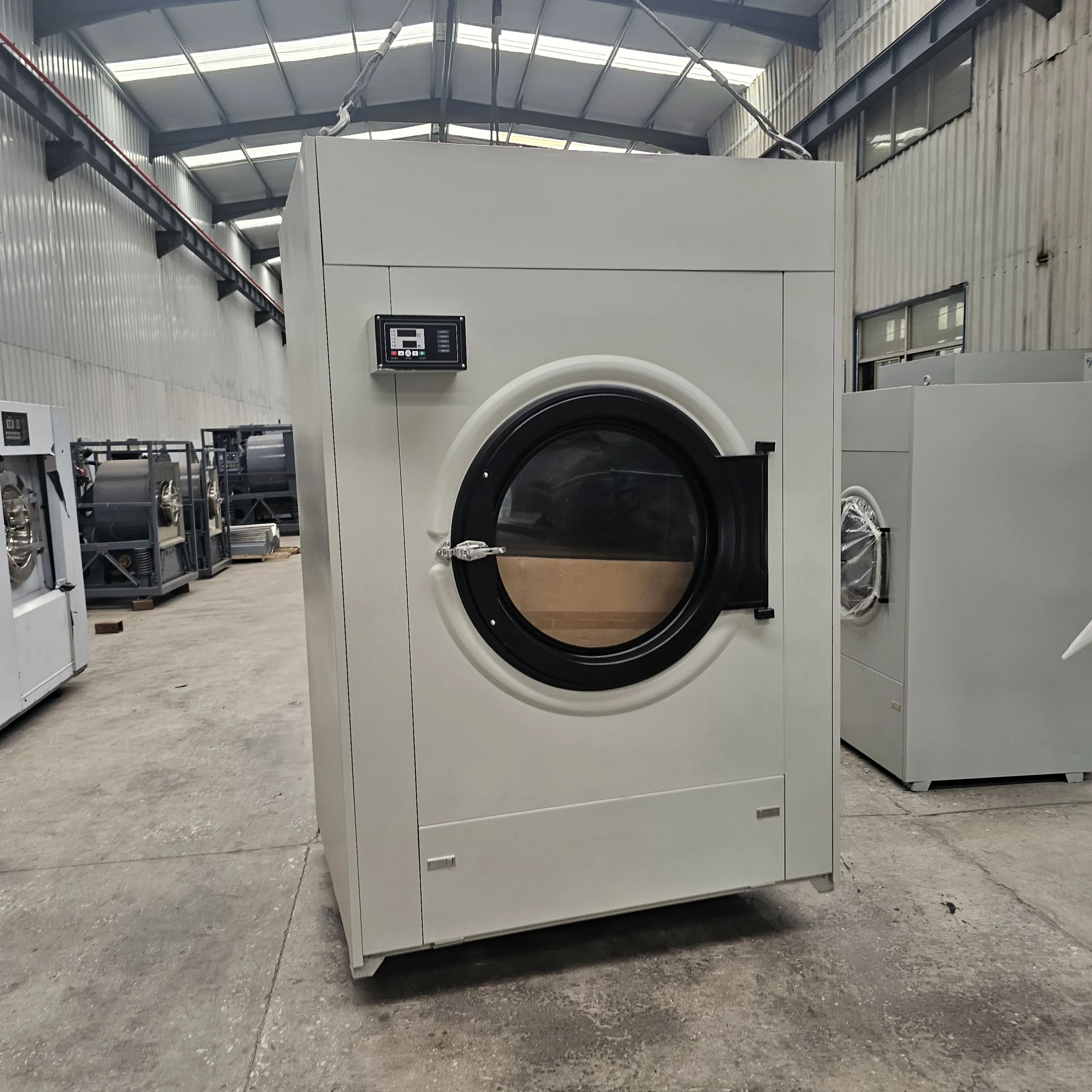 16-200kg Commercial Automatic Industrial Laundry Equipment Electric and Steam Powered Washer Extractor Dryer 15kg Capacity