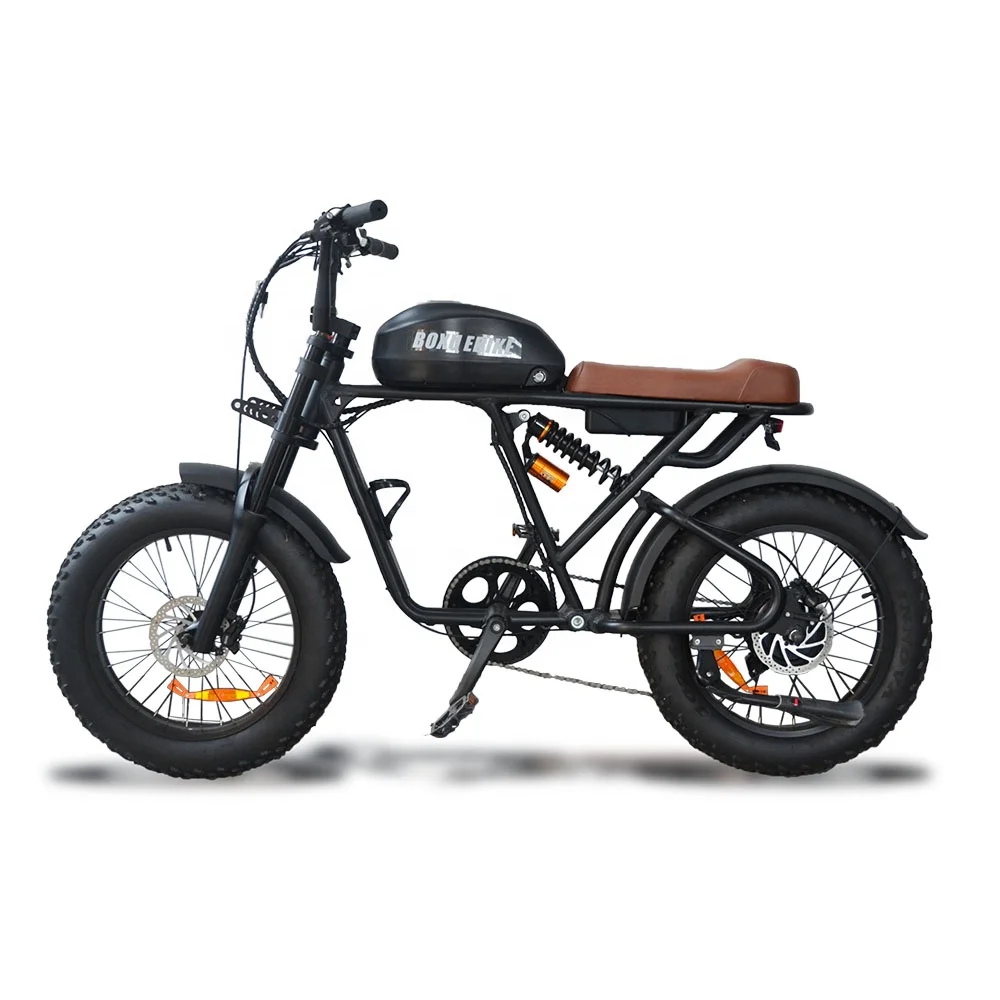 Оптовая продажа электрический мотоцикл 20 ich cruiser электровелосипед быстрый велосипед с полной подвеской стальная рама толстой шиной