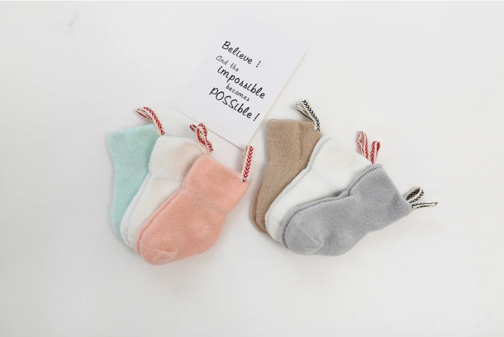 2021 новая однотонная Удобная хлопковая Детская сумка для носков до щиколотки