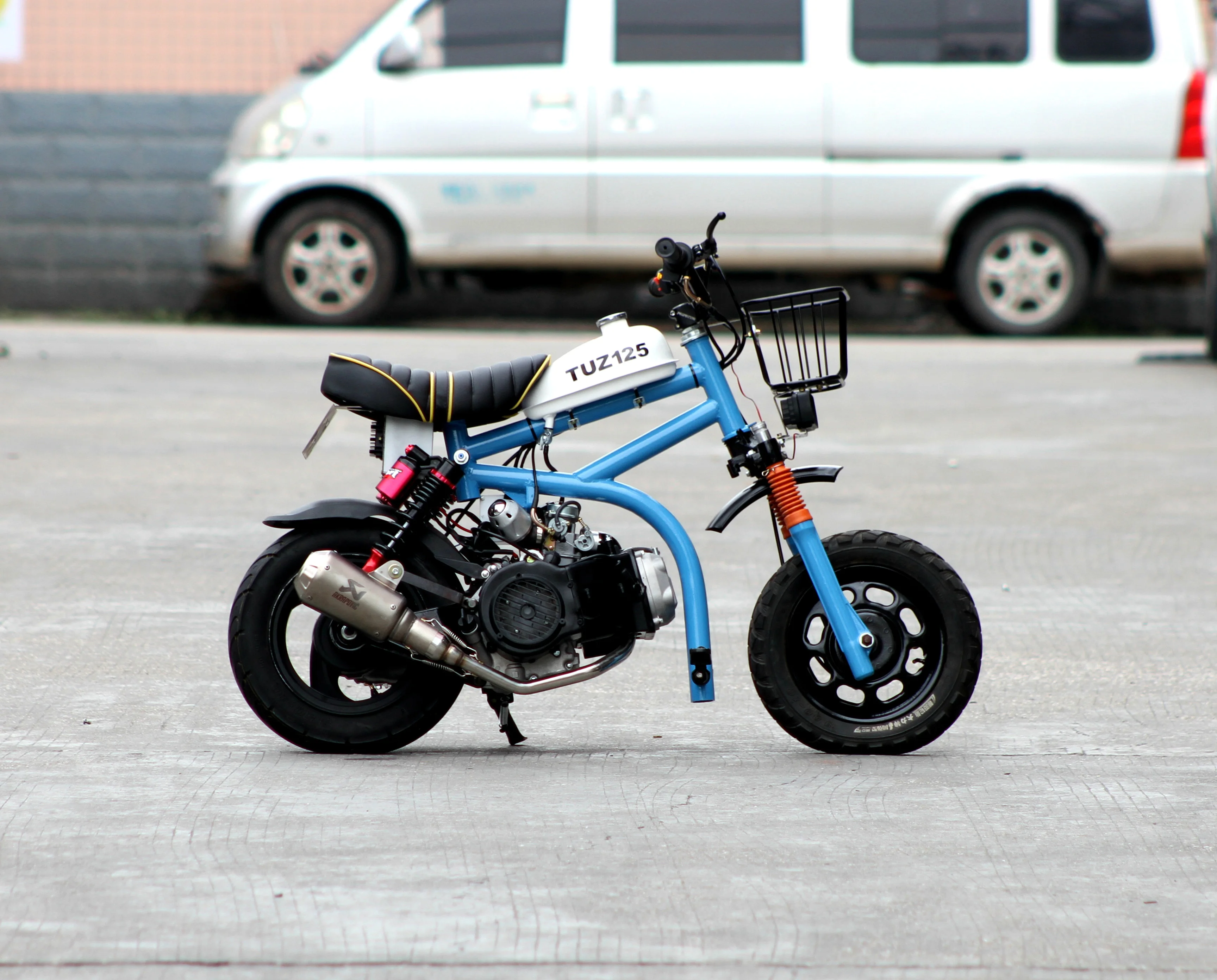 Modified Mini Monkey Baboon lightweight GY6125cc automatic endless speed shift motorcycle