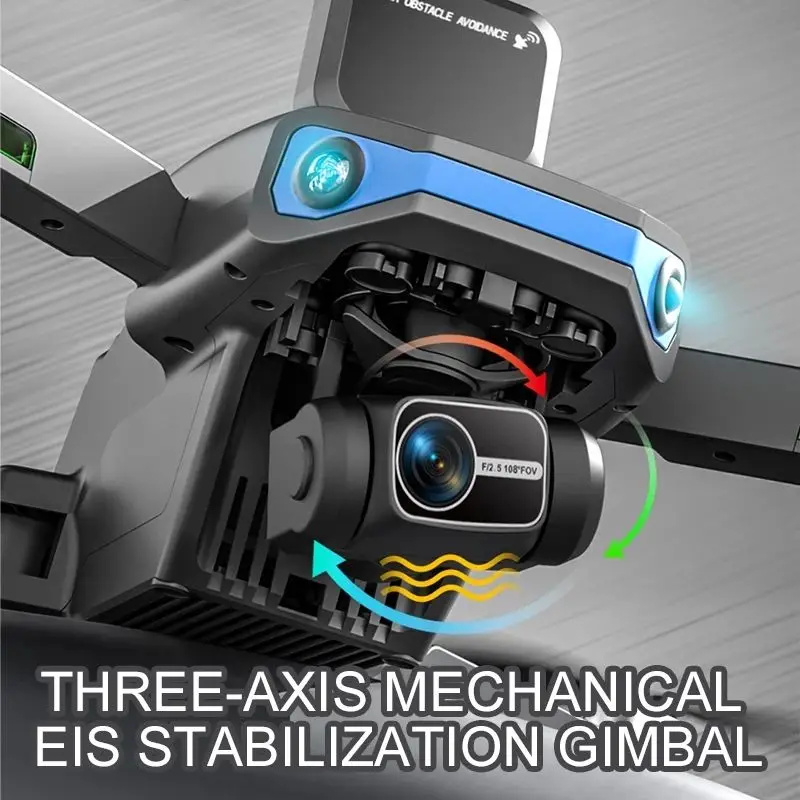 Профессиональный мини-Дрон Ae3promax дистанционный Дрон 5 г технология дальнего следования 1 2 км GPS 3-осевой карданный HD-камера препятствие в помещении