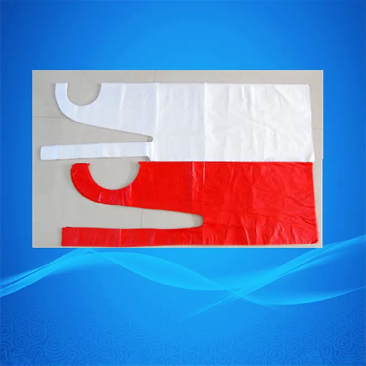 
wholesale Disposable HDPE Apron disposable surgical apron disposable hospital apron 