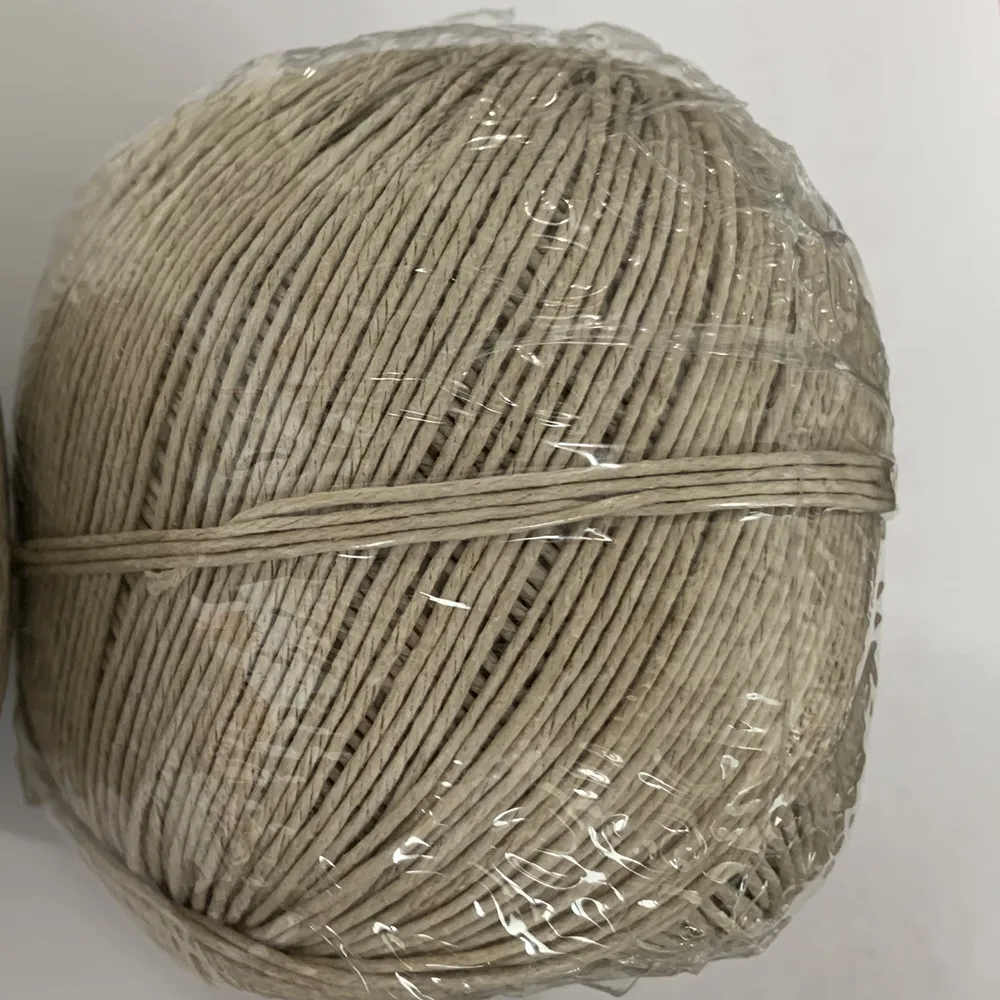 1mm Natural Hemp Twine 100% Organic 430ft/130m Packaging Rope