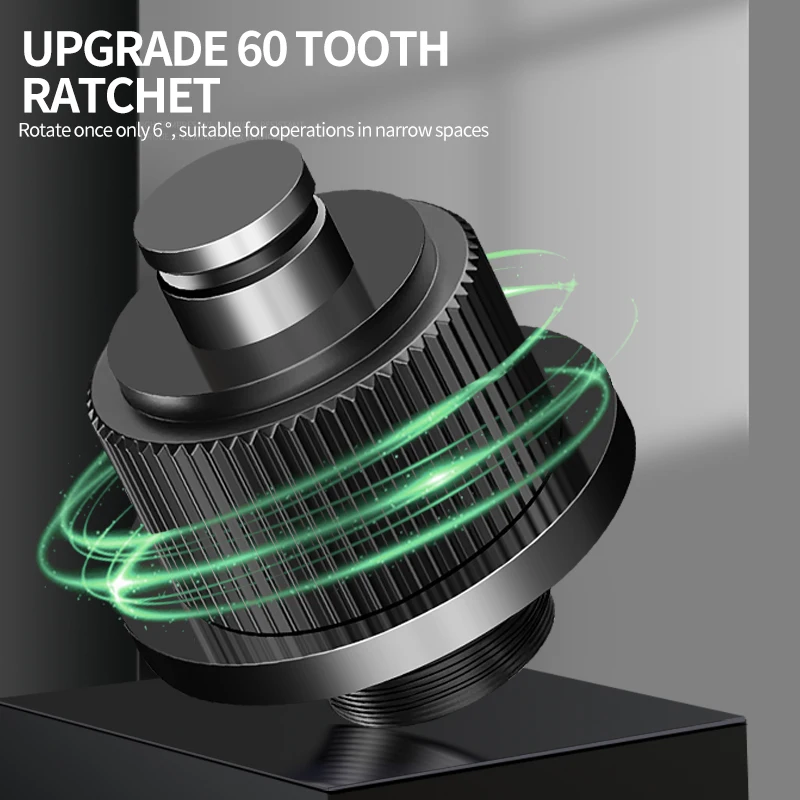 High Precision Ratchet Screwdriver Set CRV Bits Multifunctional Mini Screwdriver Set For Repairing Tools 60 Gear