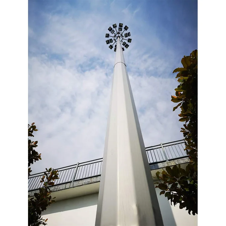 10M Solar Street Light Pole LED Road Lighting Pole