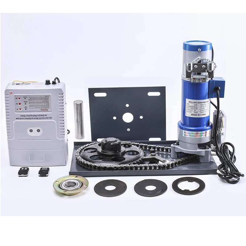 High-quality limit switch automatic easy lift roll-up door controller dc500kg roller shutter motor
