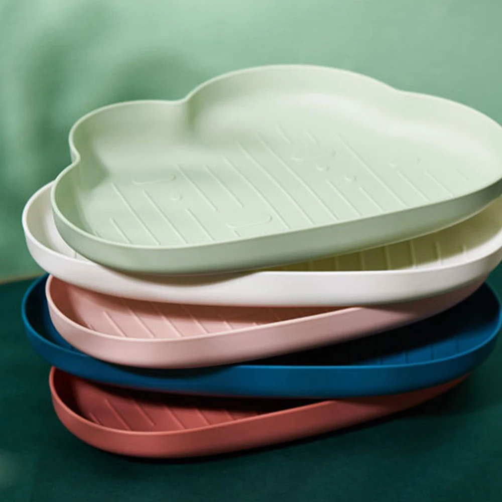 
Kitchenware Lovely Shape Fruit Tray Plate Vegetable Container, New Product Nordic Style Irregular Household Vegetable Plate 