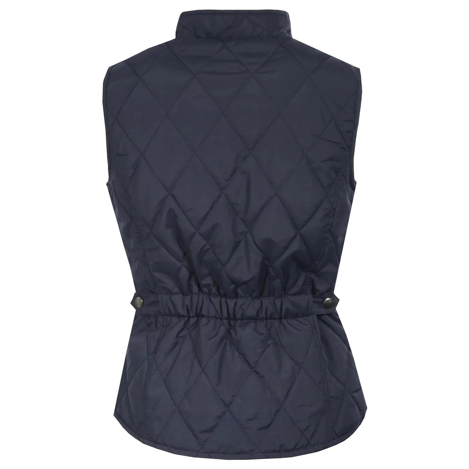 Wholesale Factory Custom OEM Sleeveless Zipper Gilet Winter Vest for Women Quilted 100% Polyester Filled Vest