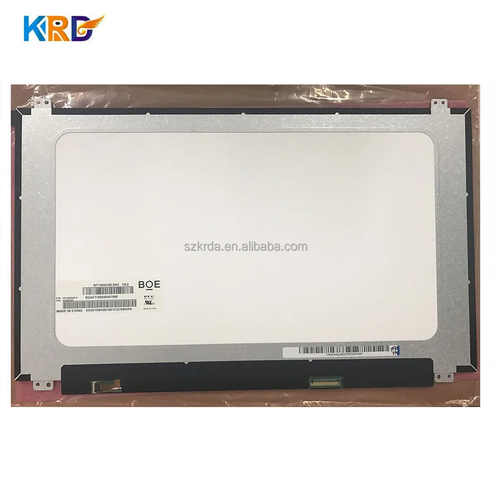 Wholesale LCD Monitors For Lenovo Thinkpad E580 LCD Display Screen NT156WHM-N45 Replacements Laptop Spare Parts Assembly