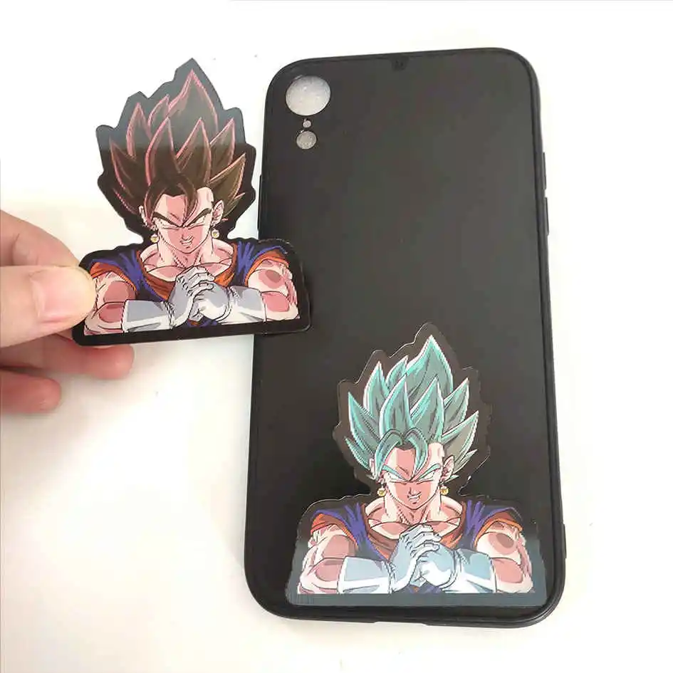 300designs Phone Stickers Wholesale Lenticular Motion Sticker for Mobile Phone Anime Demon Slayer Mobile Phone Anime