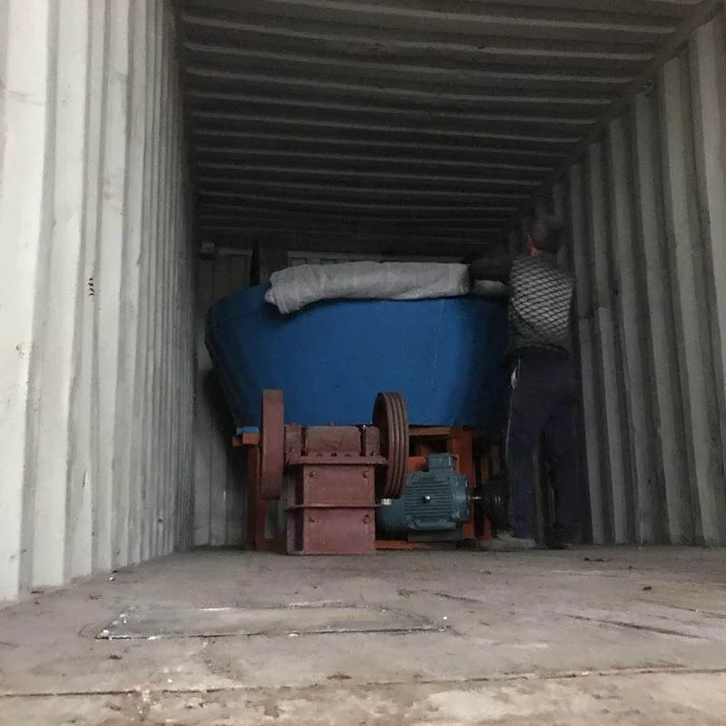 Hot Selling Mining Equipment Round Mill Gold Grinding Machine Wet Pan Mill