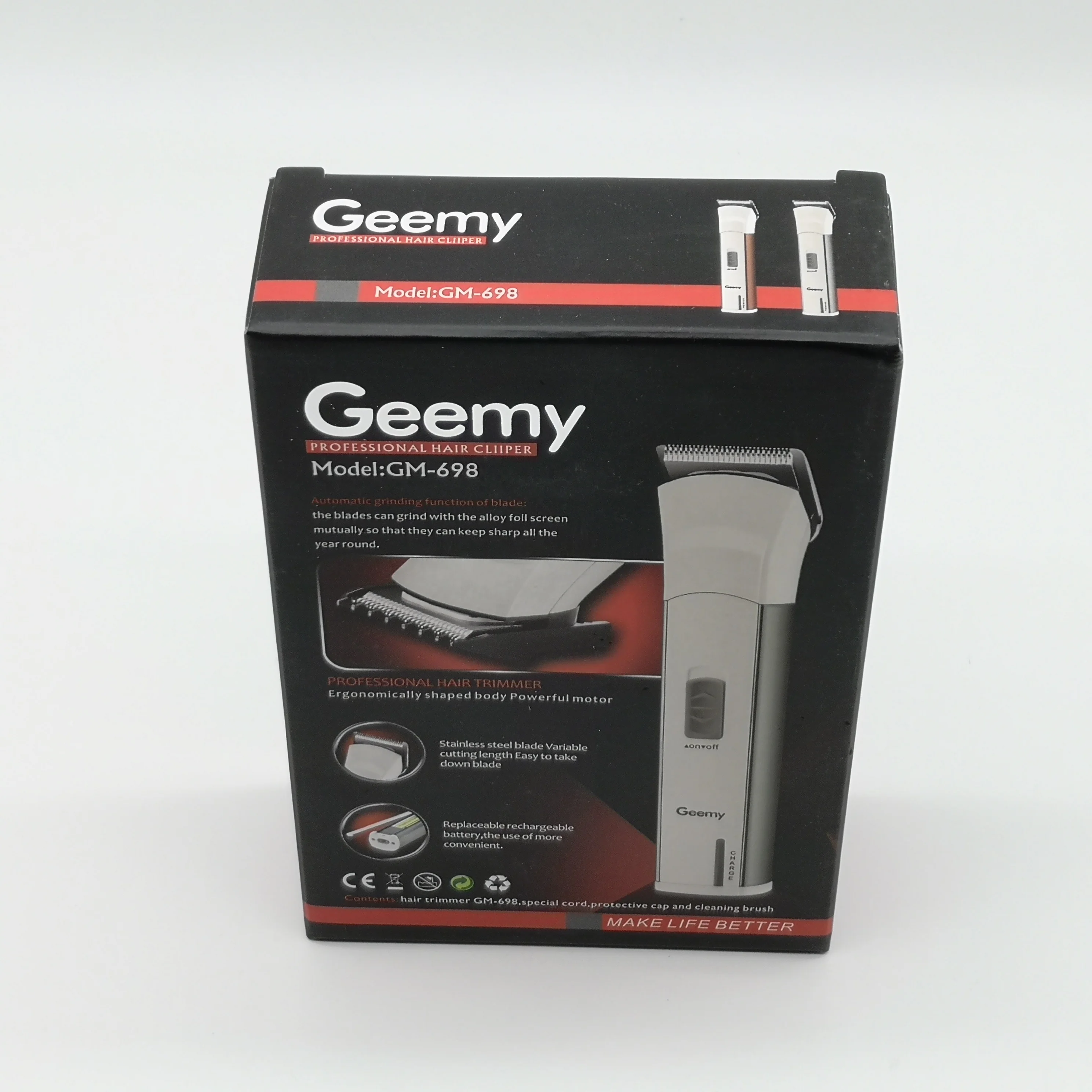 GEEMY PROGEMEI GEEMY GM698 Professional Rechargeable Hair trimmer Electric Hair Clipper