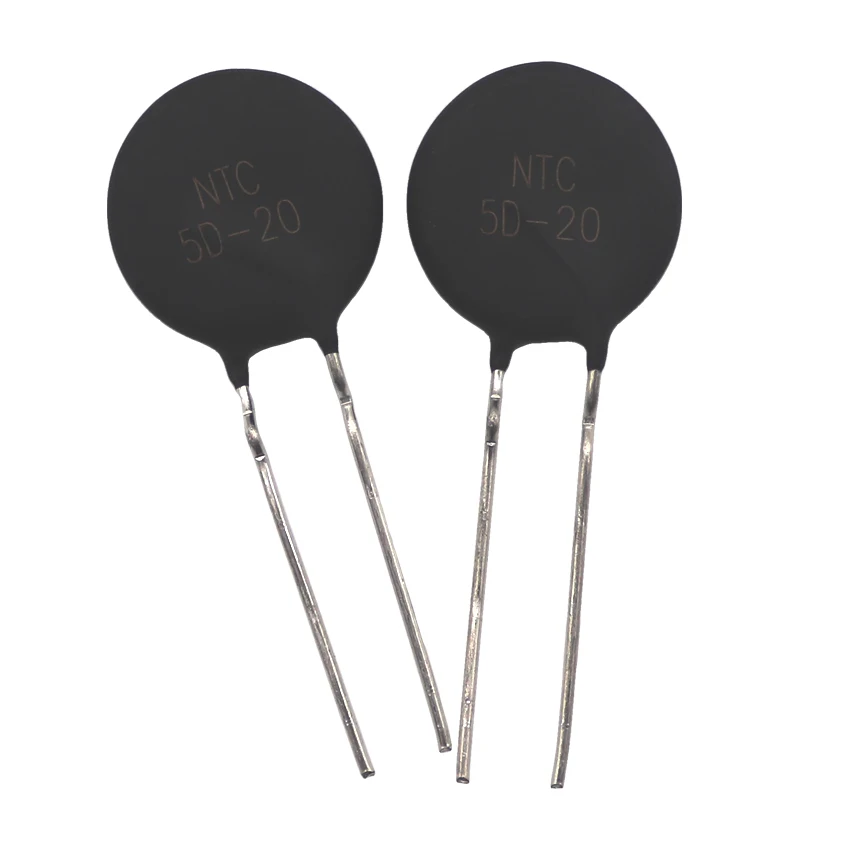 ntc thermistor for mobile phone 4A pin pitch 5mm diameter 0.8mm foot length 3mm Good stability and strong overload capacity