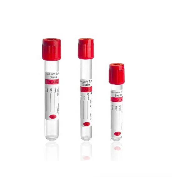 
Vaccum Vacuum Kit Collect Red Top Manufacture System Semi Auto Blood Tube, Vacutainers For Blood Collect 