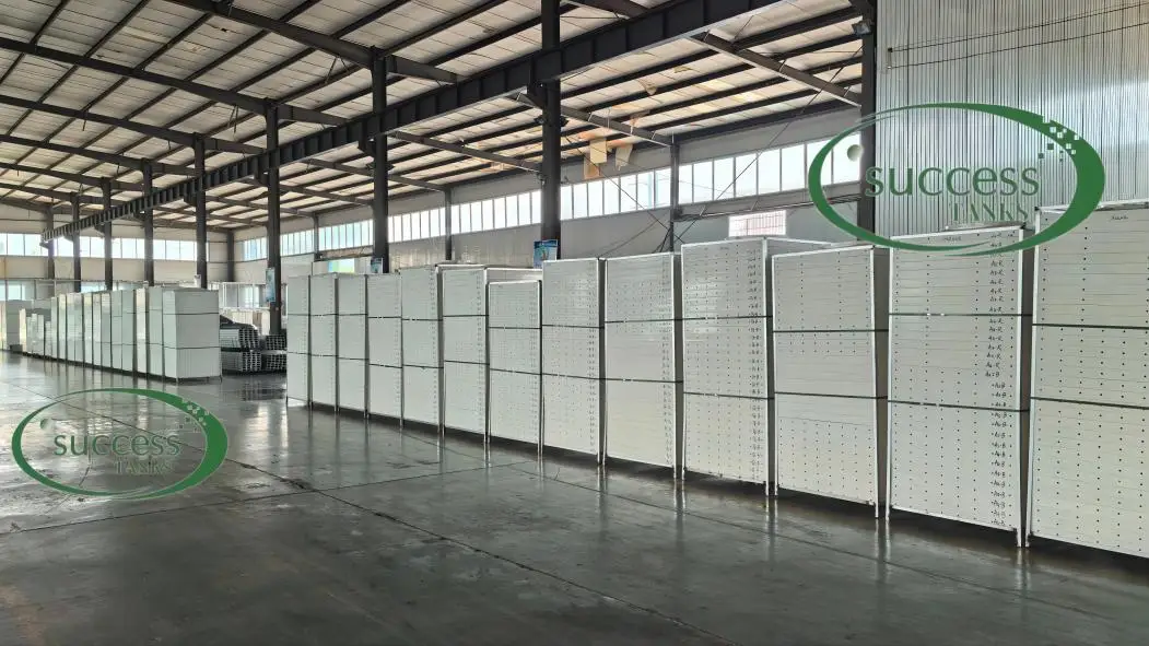 Square grp Premium customized size  frp water storage tank for drinking /cold water