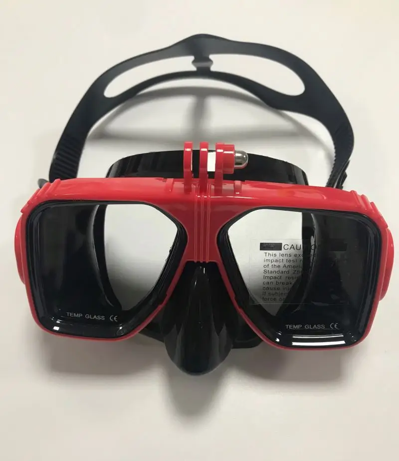 
Top quality low volume silicone spearfishing diving snorkeling goggles anti-fog Freediving mask with mount 